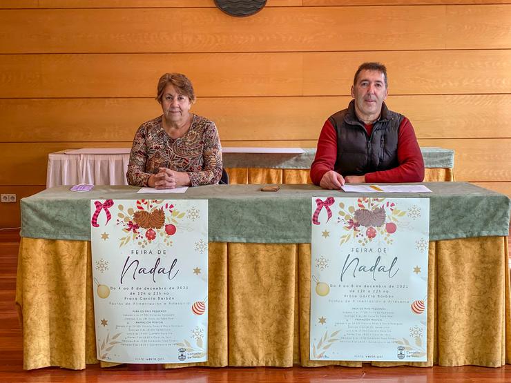 Presentación da Feira de Nadal. Foto: Prensa Concello de Verín.