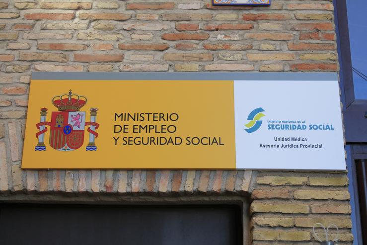 Arquivo - Cartel co nome do ministerio, que se atopa neste edificio. EUROPA PRESS - Arquivo / Europa Press