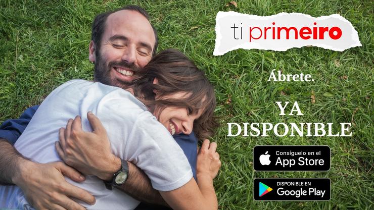 Banner da novela visual interactiva 'Ti primeiro'. MELGO CINEMA 