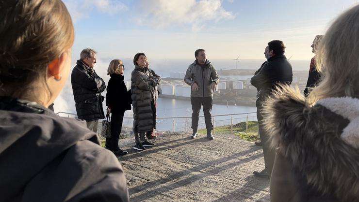 A conselleira de Medio Ambiente, Territorio e Vivenda, Anxos Vázquez, nunha visita a Dinamarca.. XUNTA 