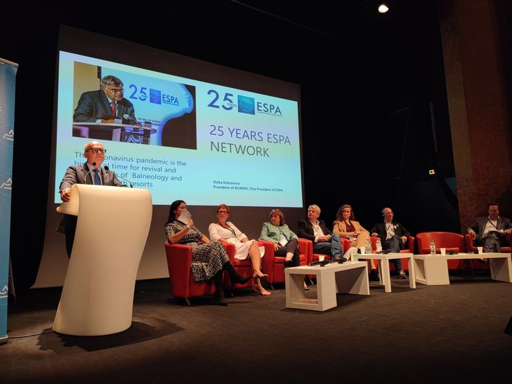 Baltar participa na presentación do congreso 'Encontros Europeos de Termalismo'. DEPUTACIÓN DE OURENSE