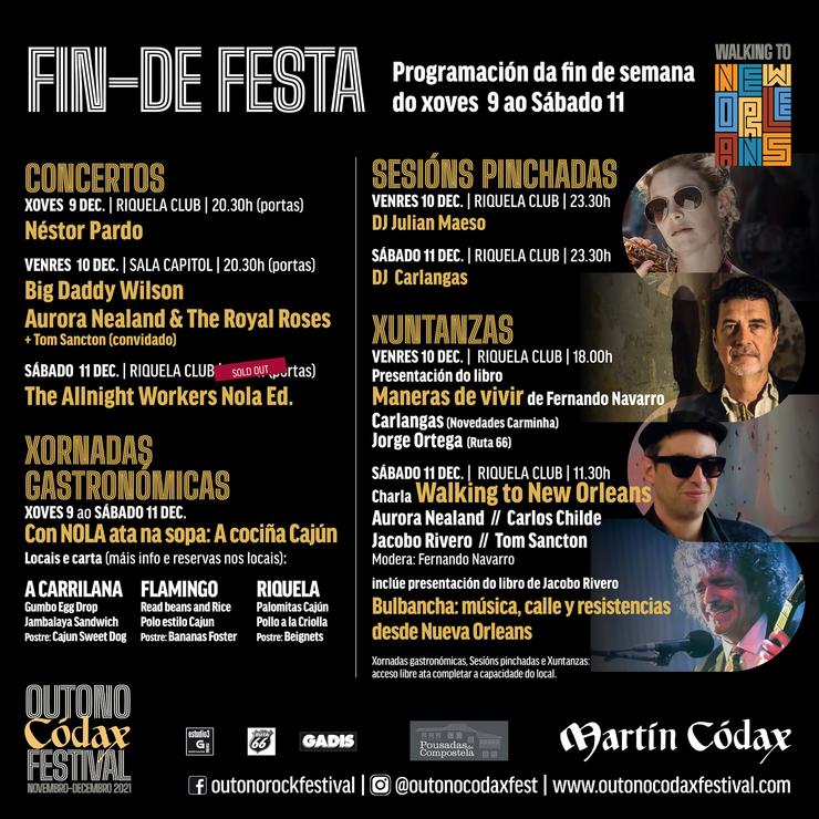 Cartel 'Fin de Festa'