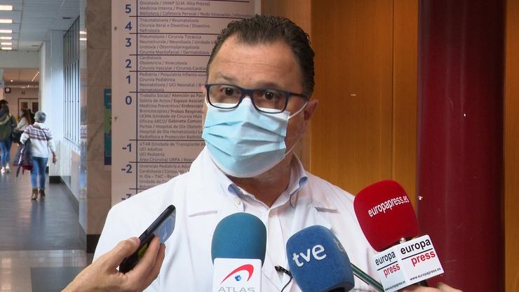 O doutor Federico Martinón, xefe de Pediatría do CHUS e investigador en vacinas / Europa Press