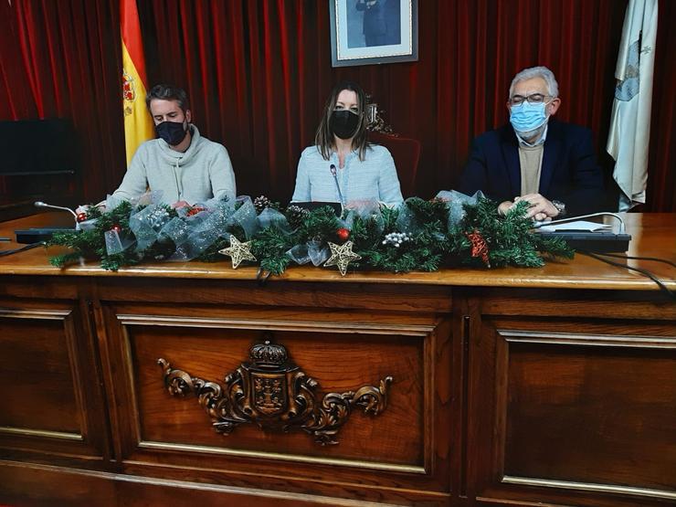 Rolda de prensa sobre os orzamentos do Concello de Lugo para 2022. / Europa Press