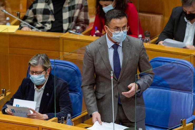 O conselleiro do Medio Rural, José González 