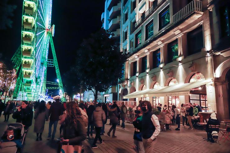 Ambiente do Nadal nas rúas e establecementos de Vigo (Pontevedra).. Marta Vázquez Rodríguez - Europa Press 