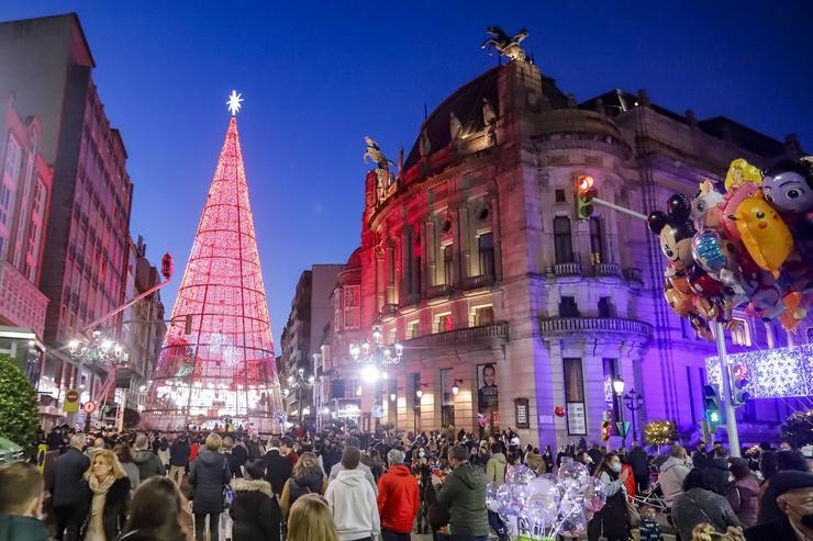 Luces do Nadal en Vigo / Marta Vázquez Rodríguez - Europa Press.