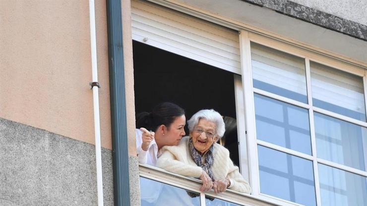 Lulú Vázquez, a muller máis lonxeva de Galicia faleceu con 111 anos / Salvador Sas- EFE