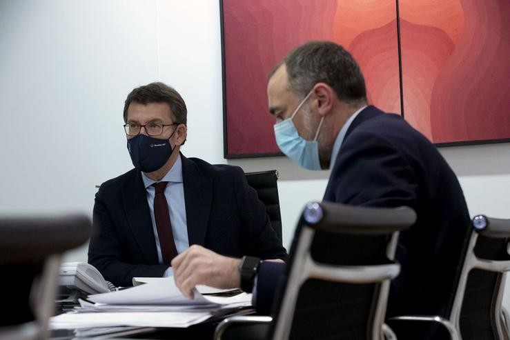 Fotos: O Presidente Da Xunta Participa Na Reunión Do Comité Clínico. Xunta de Galicia 