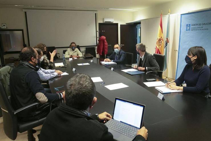 Fotos Xunta /Vicepresidencia Primeira Sanidade Emprego /Encontro Con Representantes Do Sector Dá Hostalería. Xunta de Galicia / Europa Press