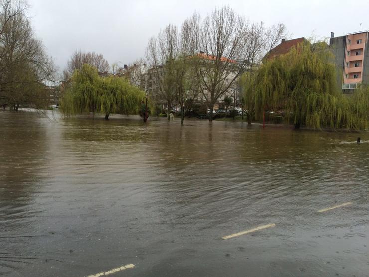 Inundacións en Carballo (A Coruña). EUROPA PRESS - Arquivo 