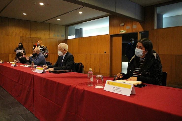 Reunión de sindicatos agrarios galegos con Luís Planas. SINDICATO LABREGO