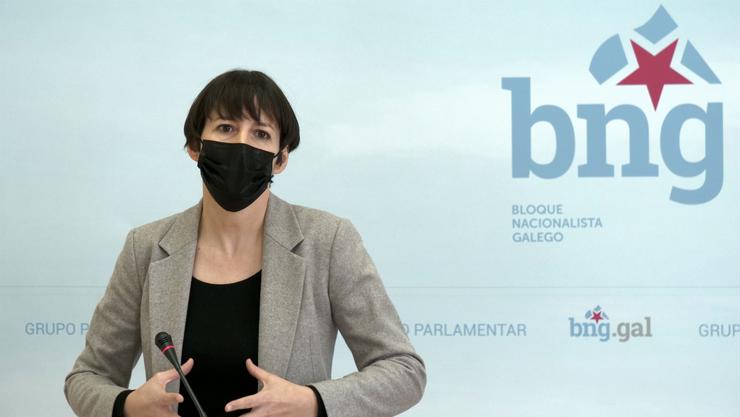 A portavoz nacional do BNG, Ana Pontón / BNG.