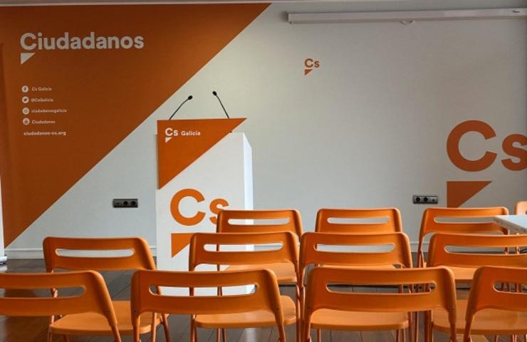 Sede central de Ciudadanos Galicia / Cs. / Europa Press