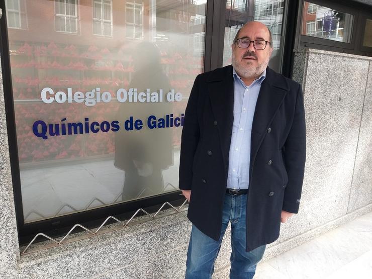 Os químicos galegos reelixen a Manuel Rodríguez Méndez como decano.. COLEXIO OFICIAL DE QUÍMICOS DE GALICIA 