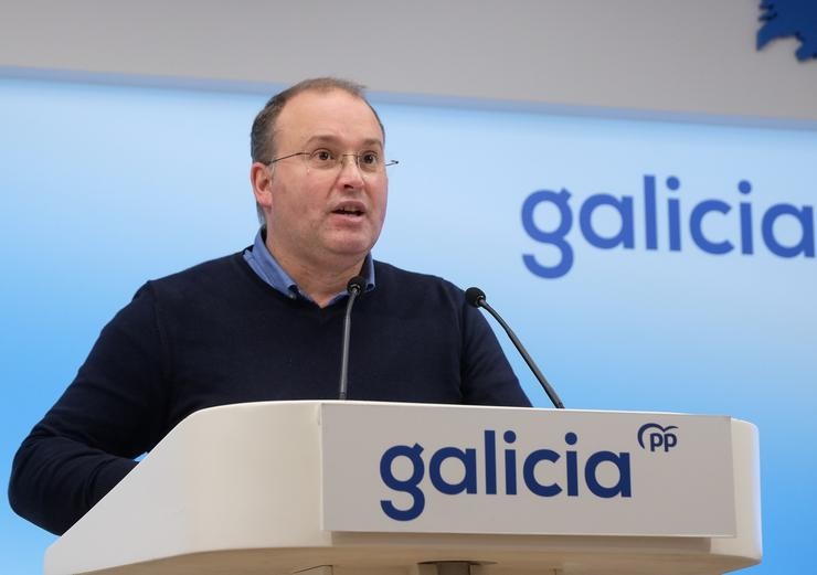 O secretario xeral do PPdeG, Miguel Tellado / PPdeG.