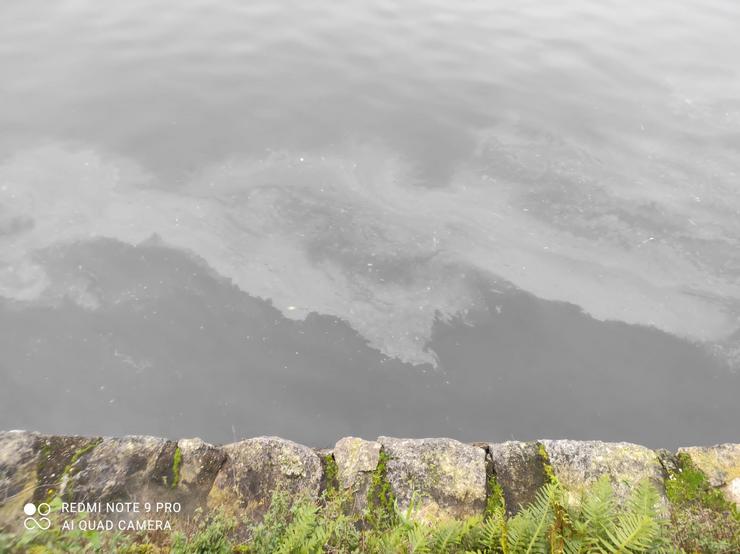 Vertido na ría de Pontevedra / APDR