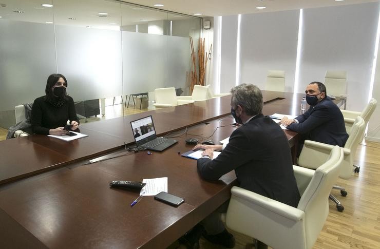 Fotos Xunta /Vicepresidencia Primeira Sanidade Emprego /Videoconferencia Con Representantes De Asociacións De Empresarios De Hostalería E Restauración.. Xunta de Galicia / Europa Press