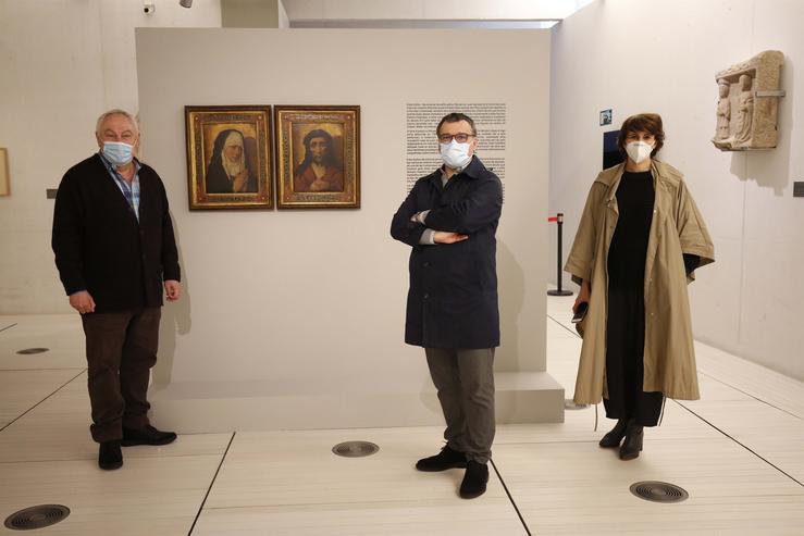 O Museo de Pontevedra expón ao público antes da súa devolución as obras procedentes do espolio nazi.. DEPUTACIÓN DE PONTEVEDRA / Europa Press