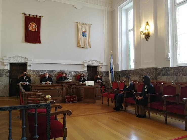 Xuramento de xuízas substitutas no Tribunal Superior de Xustiza de Galicia. TSXG 
