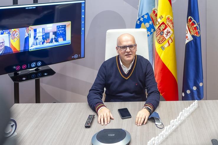 O presidente da Deputación de Ourense, Manuel Baltar.. DEPUTACIÓN DE OURENSE