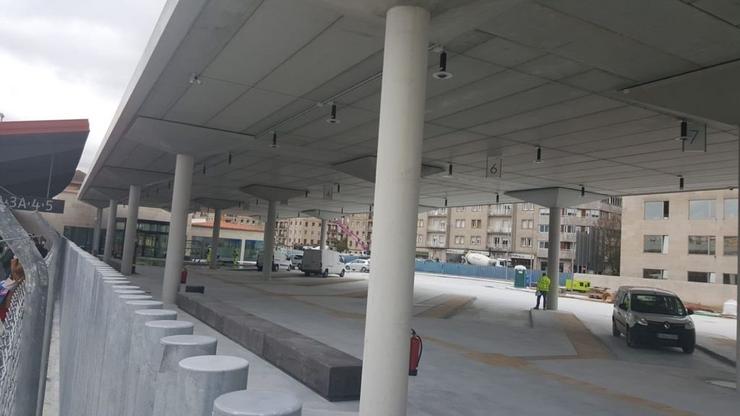 Estación de buses na intermodal de Ourense / XUNTA.