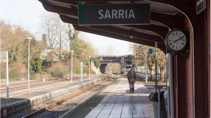 Estación de trens de Sarria (Lugo). ADIF