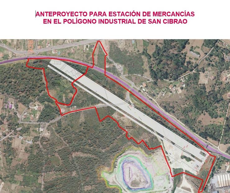 Anteproxecto de central ferroviaria de San Cibrao das Viñas. CAPTURA 