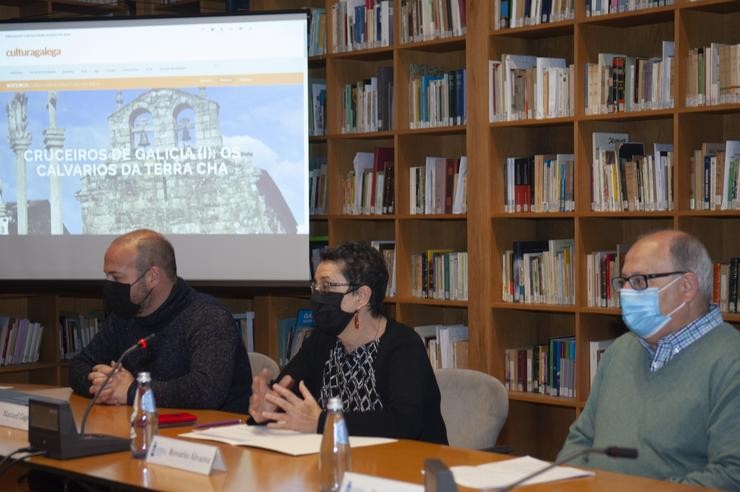 Arquivo - Rolda de prensa de presentación de 'Cruceiros de Galicia' no Consello da Cultura Galega. CIDADE DA CULTURA - Arquivo 
