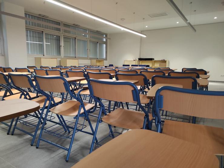 Interior dunha aula dun colexio público. / Europa Press