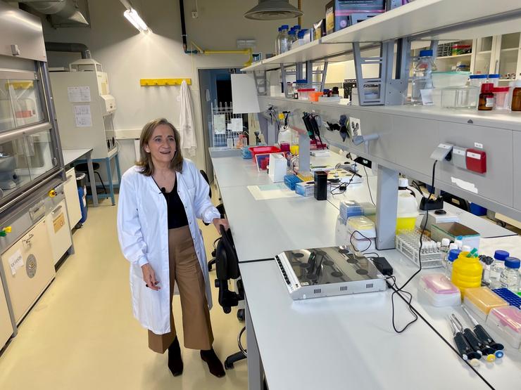 A catedrática de Farmacia María José Alonso dirixe un equipo do Cimus en busca dunha vacina contra a covid que non necesite frío para a súa conservación. USC / Europa Press