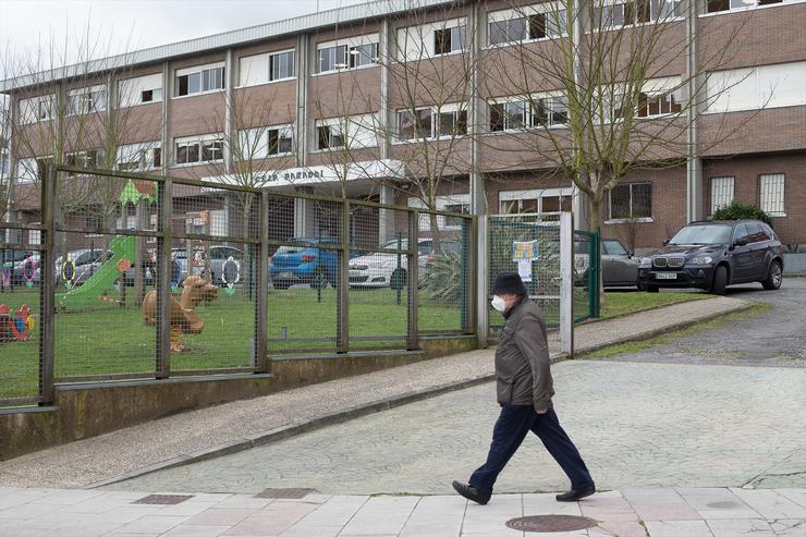 O colexio público CEIP  Paradai, en Lugo.. Carlos Castro - Europa Press - Arquivo