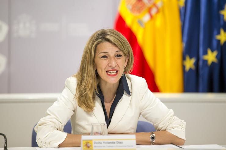 A ministra de Traballo e Economía Social, Yolanda Díaz 