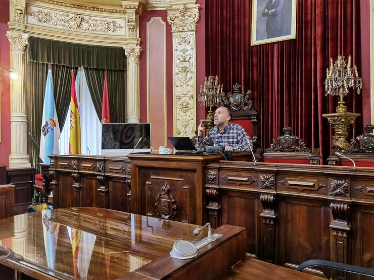 O alcalde de Ourense, Gonzalo Pérez Jácome 