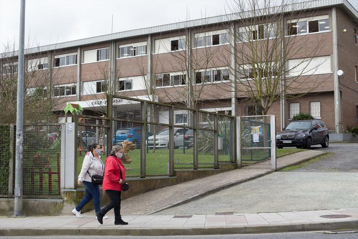 O colexio público CEIP Paradai, en Lugo 