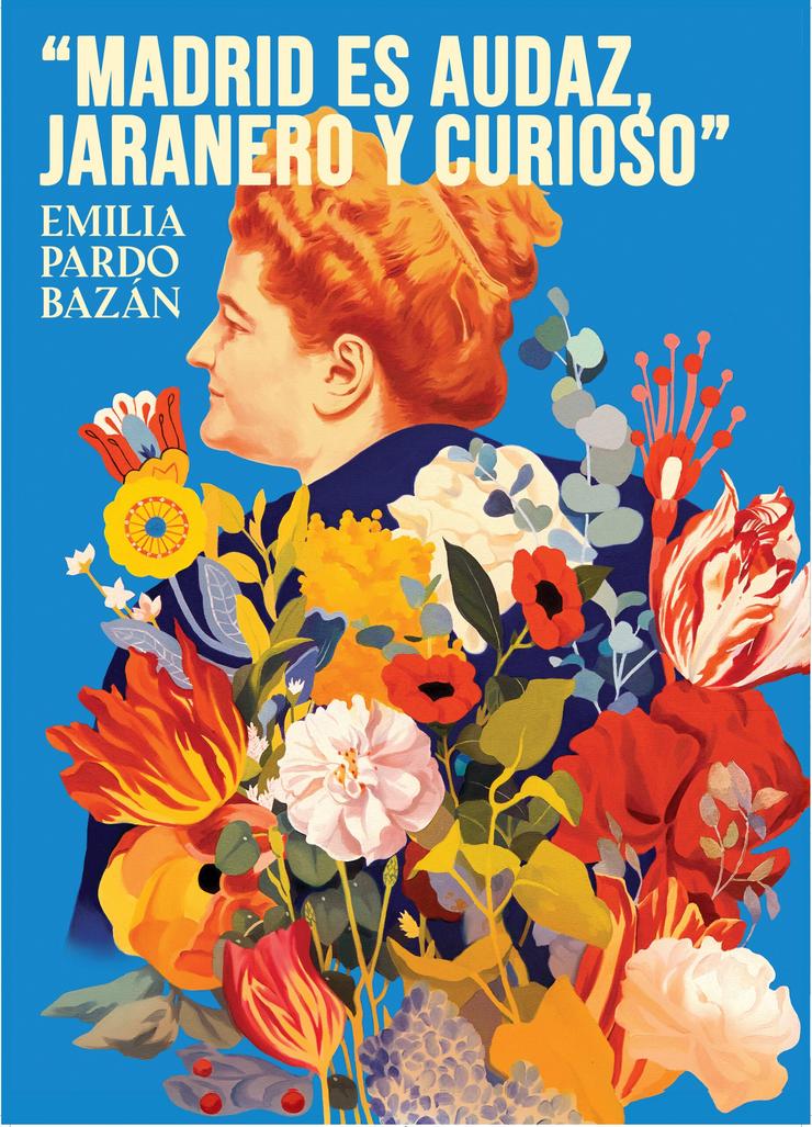 Cartel da campaña sobre Emilia Pardo Bazán. CONCELLO DE MADRID 
