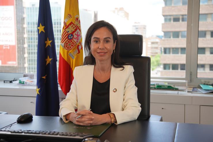 Arquivo - A presidenta de Adif, Isabel Pardo de Beira, nunha imaxe de arquivo. ADIF - Arquivo 