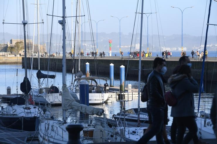 Peirao de Transatlánticos da Coruña. AUTORIDADE PORTUARIA DA CORUÑA 