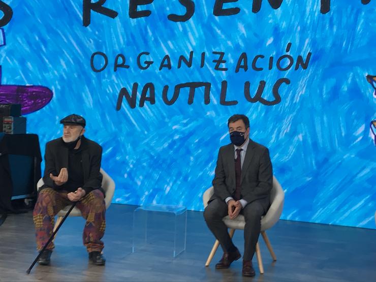 Antón Reixa e Román Rodríguez durante a presentación / Europa Press