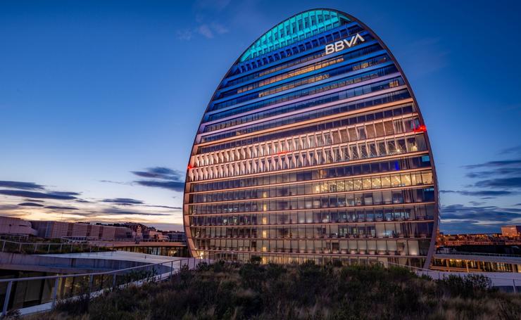 Arquivo - Sede de BBVA en Madrid, edificio A Vela.. BBVA - Arquivo / Europa Press