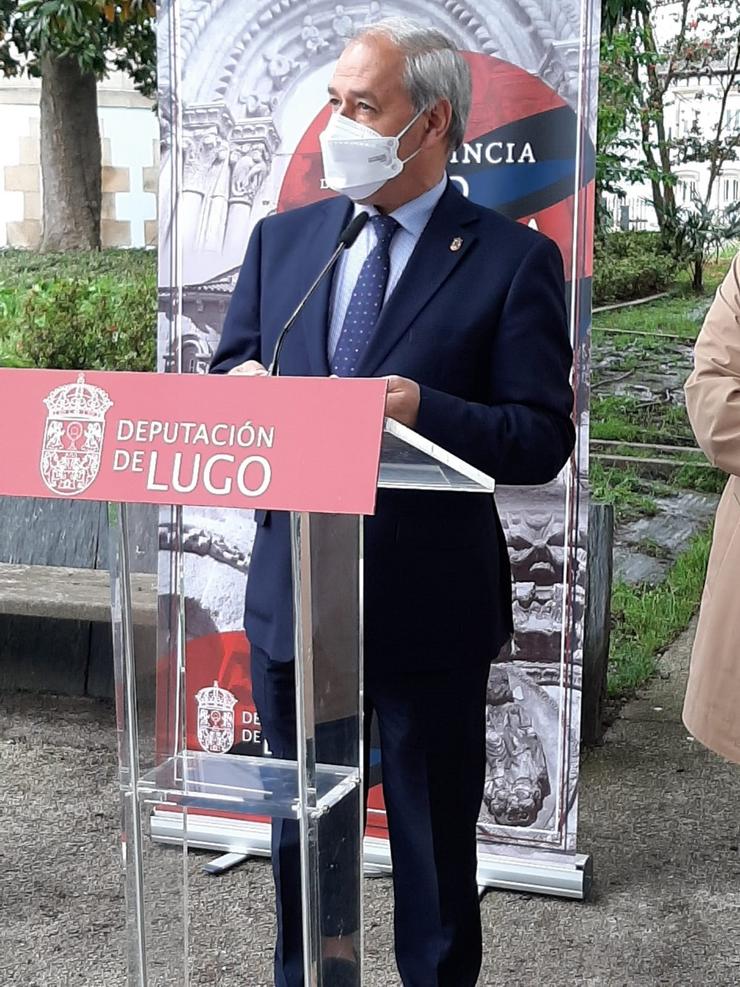 O presidente da Deputación de Lugo, José Tomé 