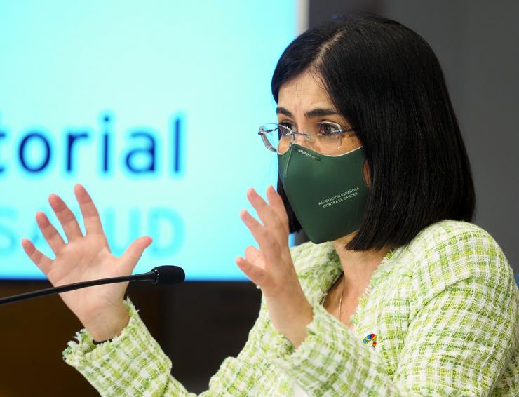 A ministra de Sanidade, Carolina Darias. Photogenic