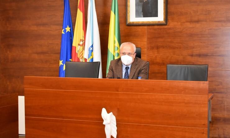 O que fose alcalde de Oroso durante máis de 20 anos, Manuel Mirás, presenta a súa renuncia á Alcaldía. CONCELLO DE OROSO / Europa Press