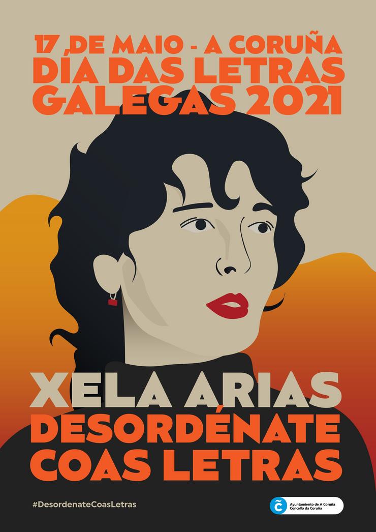 Campaña do Concello da Coruña con motivo da celebración das Letras Galegas. CONCELLO DA CORUÑA 
