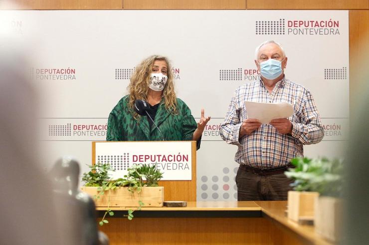 Carmela Silva e César Mosquera. DEPO / Europa Press