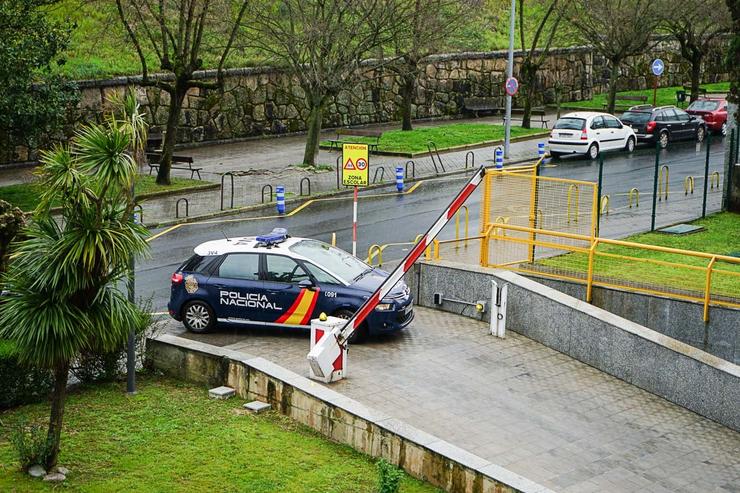 Arquivo - Unha patrulla da Policía Nacional de Ourense.. POLICÍA NACIONAL DE OURENSE - Arquivo 