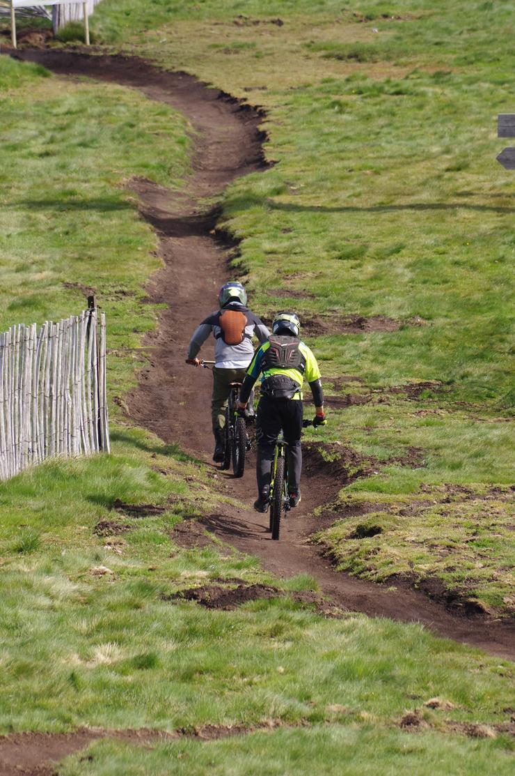 Bike Park na Estación de Manzaneda 