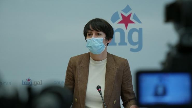 A portavoz nacional do BNG, Ana Pontón, en imaxe de arquivo. BNG
