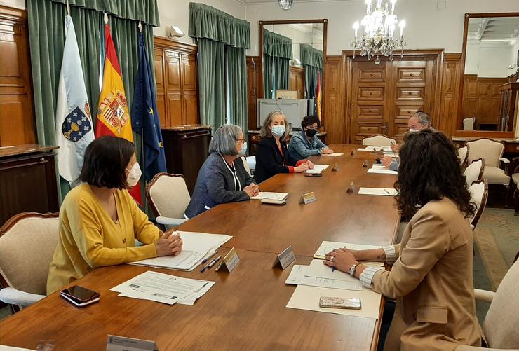 A subdelegada do Goberno na Coruña, Pilar López-Rioboo, preside a comisión provincial para a coordinación en materia de xénero. SUBDELEGACIÓN DO GOBERNO NA Coruña 