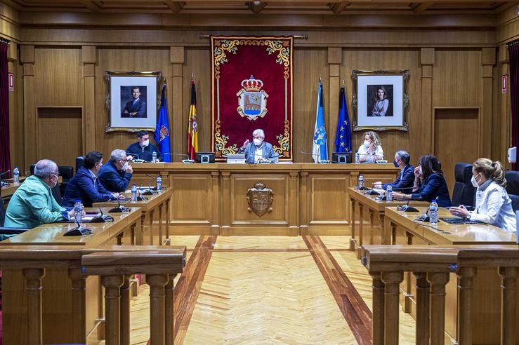 Reunión da xunta de gobienro da Deputación Ourense. ALBERTE PAZ GARZA 